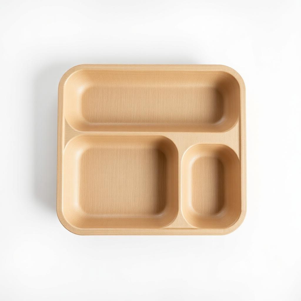3-Compartment Fiber Tray
